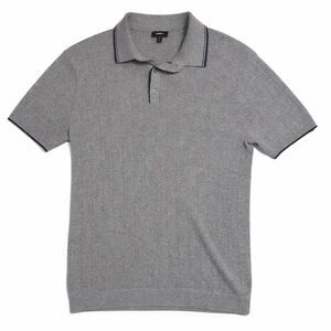 Express Light Gray Polo Shirt